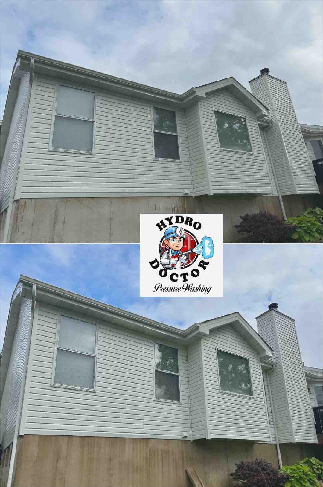 Top Quality House Soft Washing Performed in St. Charles, Mo.