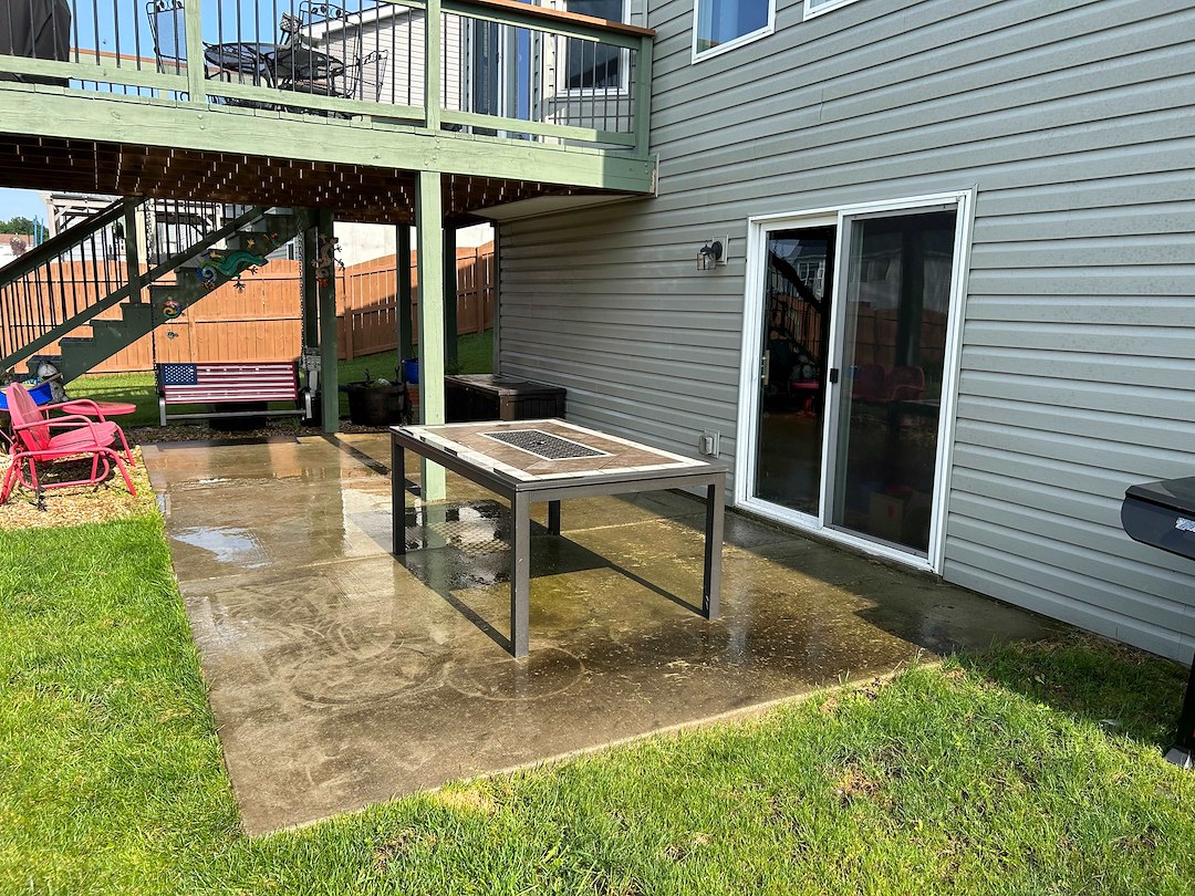 Top Quality Patio Cleaning Performed in Wright City, Mo.