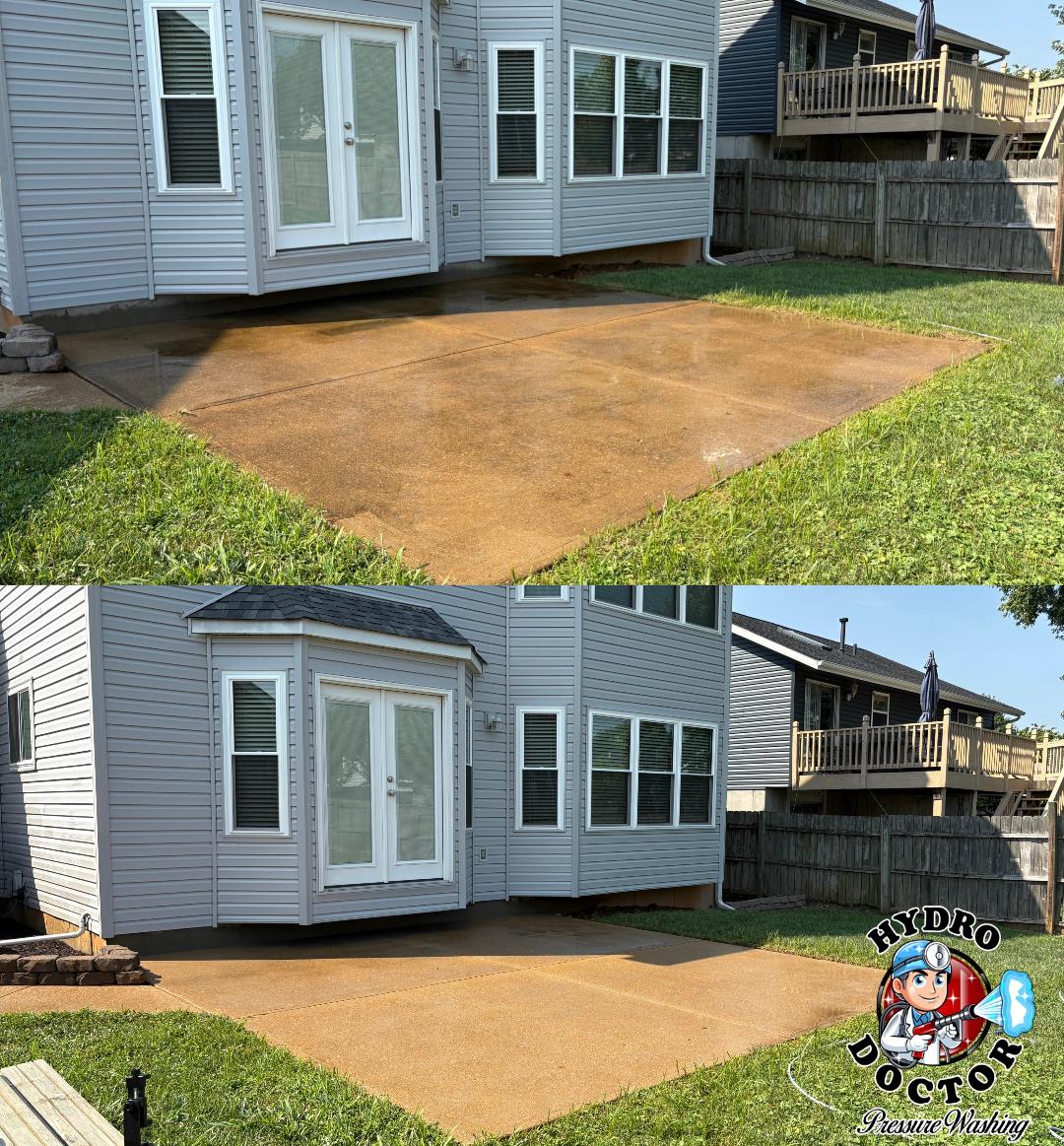 Top Quality Patio Cleaning Performed in Valley Park, Mo. 1